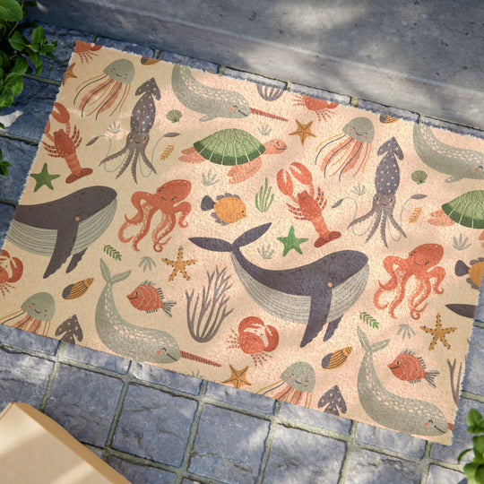 Marine Mingle Doormat: Elevate Your Entryway with Nautical Charm