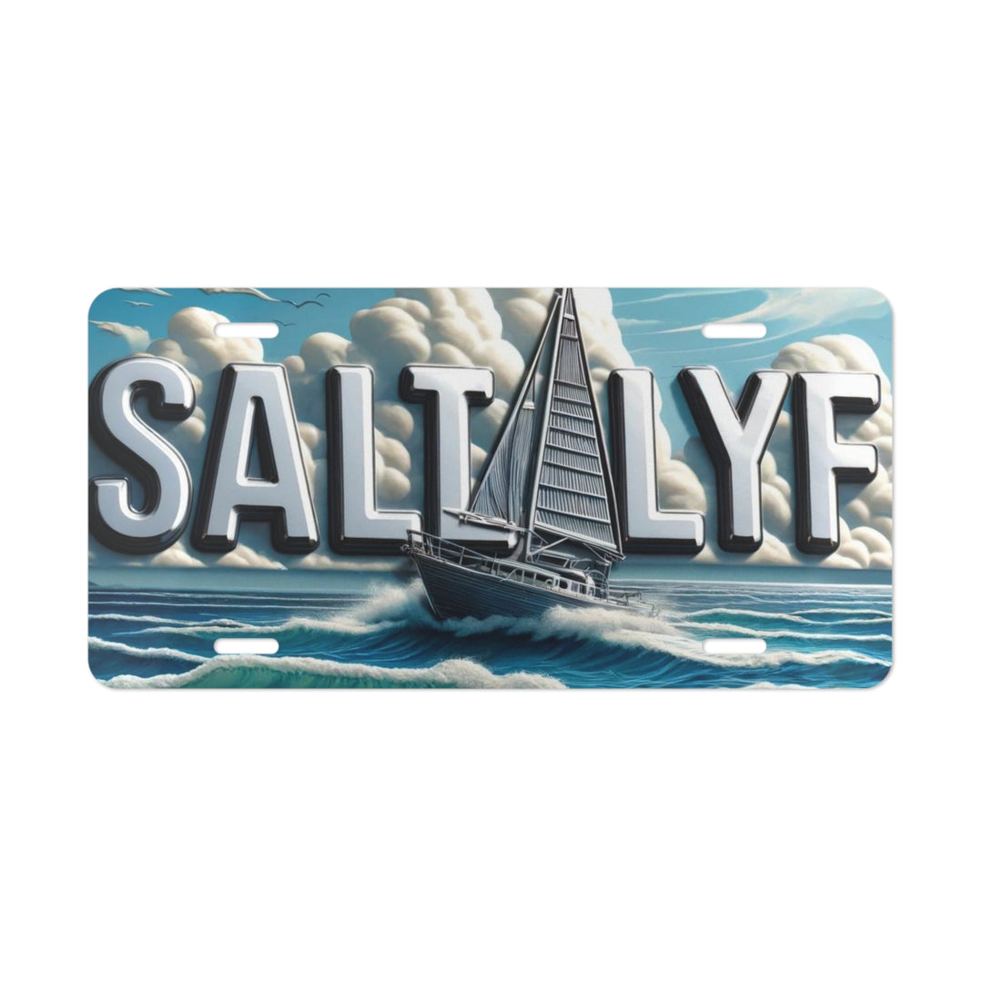 Elevate Your Style with a Custom Ocean-Inspired Vanity Plate | Saltlyf