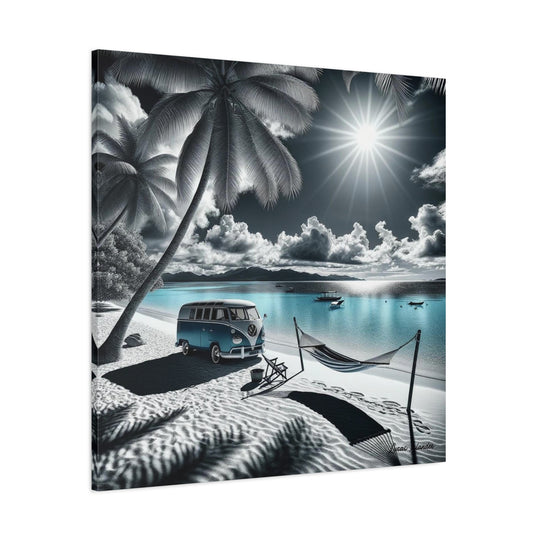 Coastal Island Art by Lucas Islander: Bring the Beach to Your Home Canvas, Stretched, 1.25"