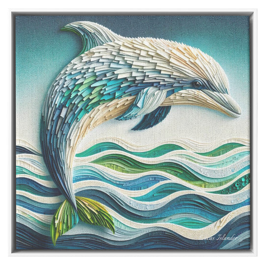 Elevate Your Space with Dolphin Art Canvas Prints by Lucas Islander