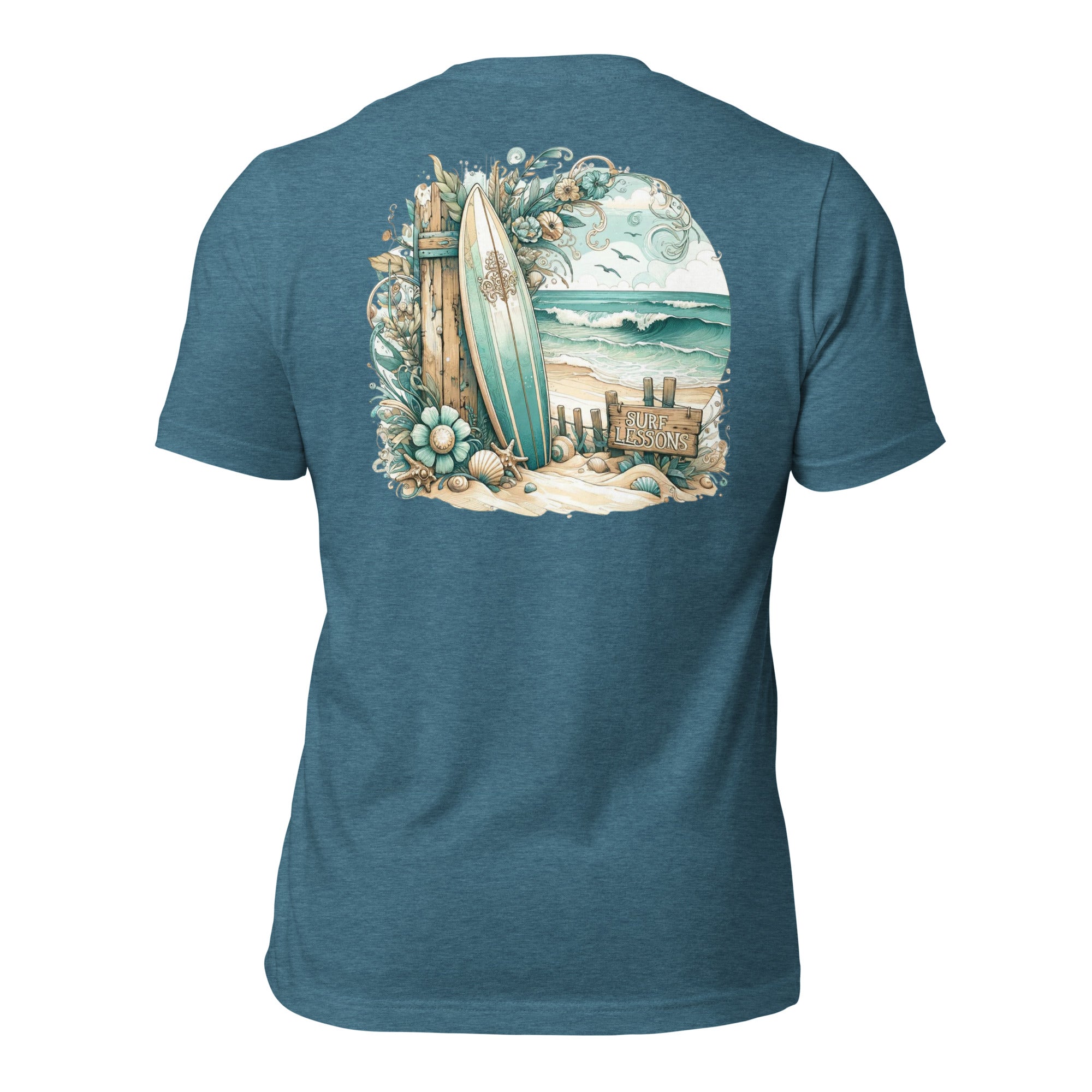 Ride the Wave in Style: Lucas Island Surf Lessons T-Shirt