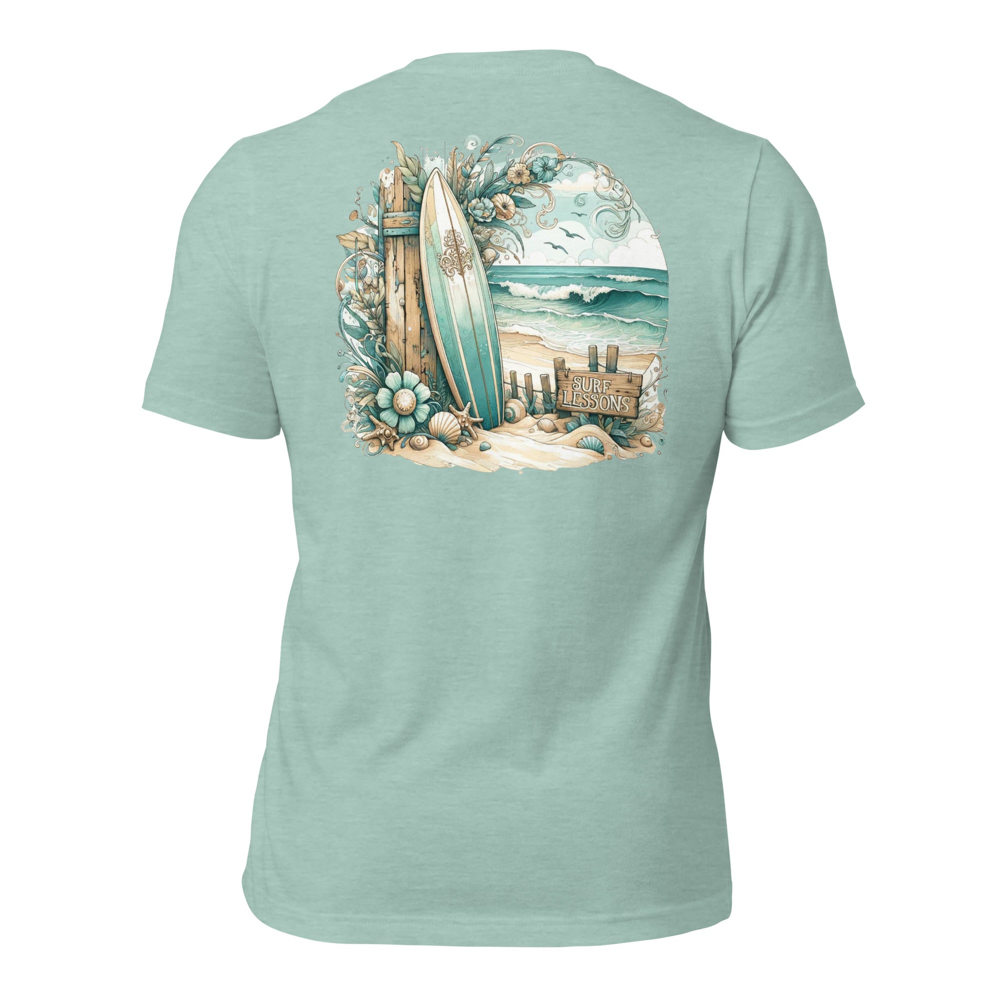 Ride the Wave in Style: Lucas Island Surf Lessons T-Shirt