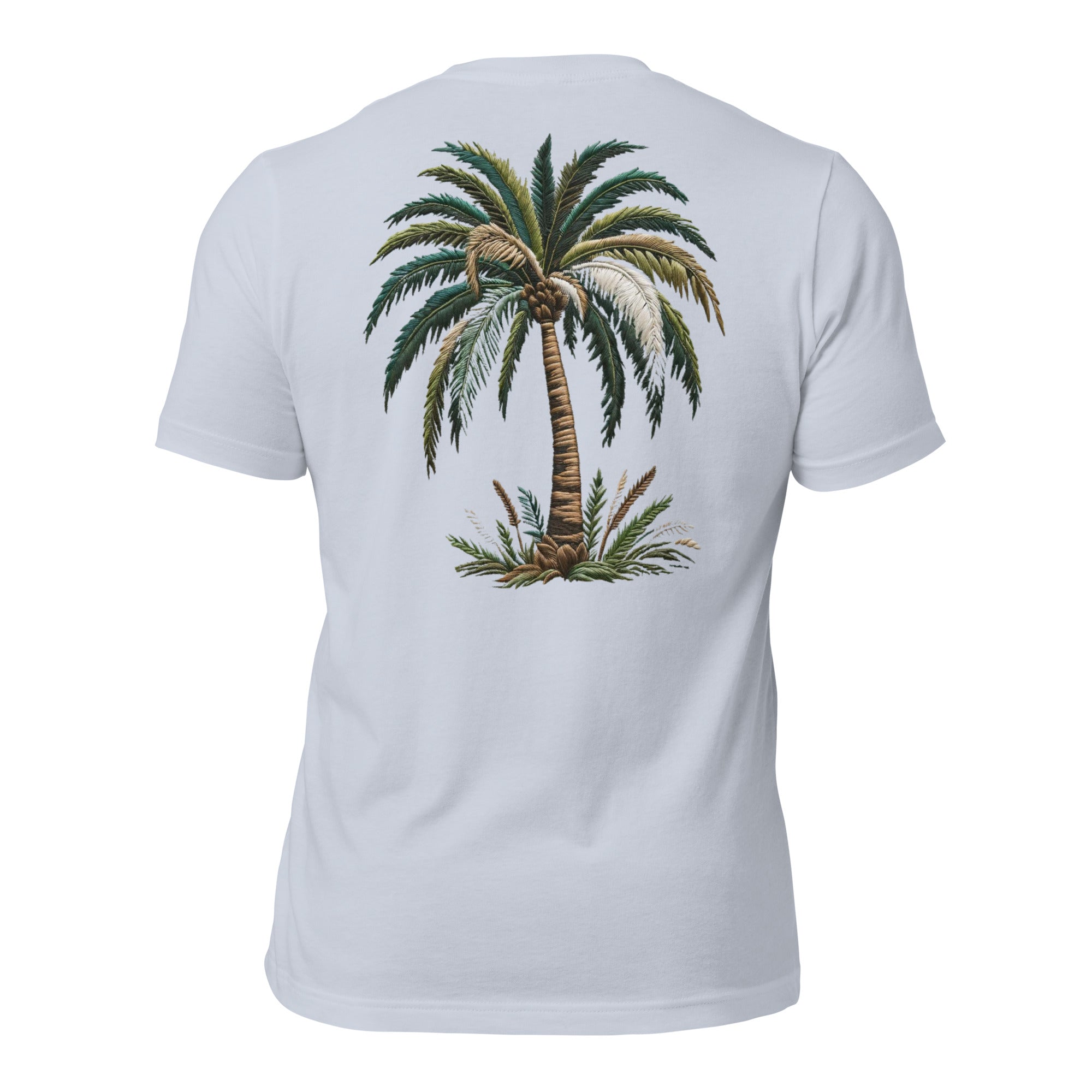 Sun-Kissed Style: Elevate Your Look with Lucas Islander's Palm Tree T-Shirt