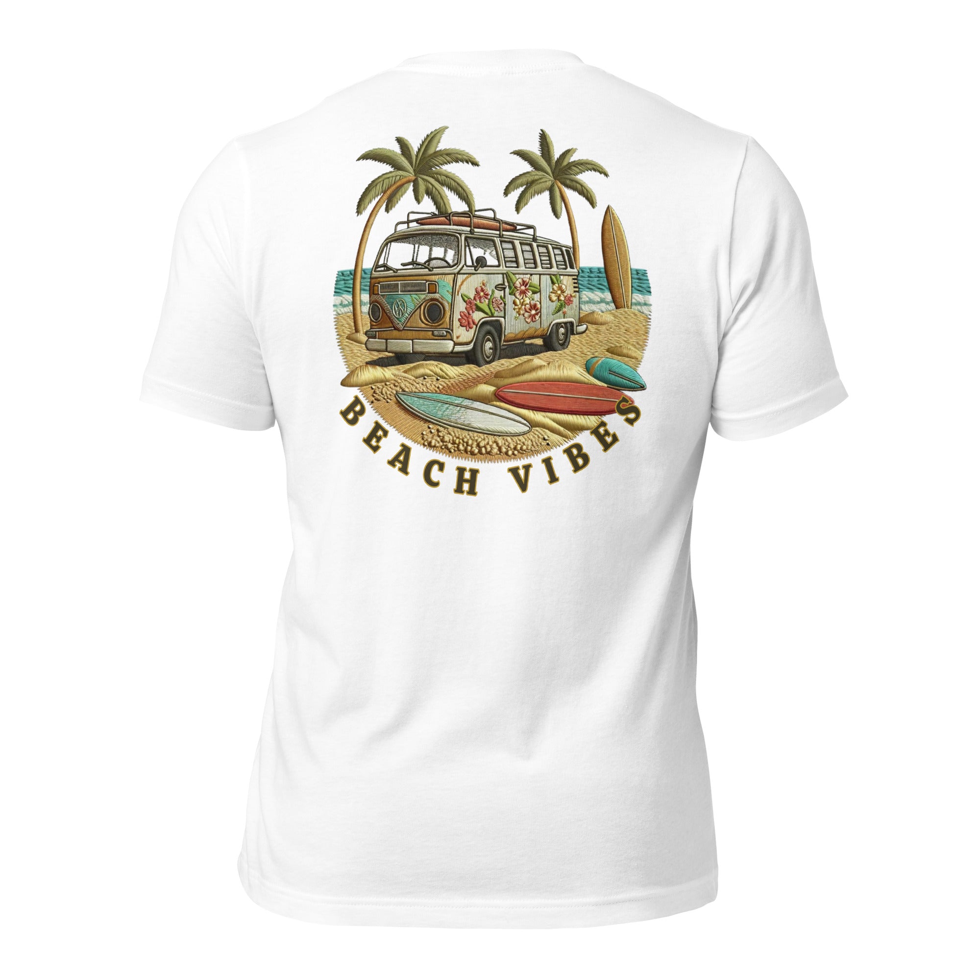 Beach Vibes Van Life T-Shirt by Lucas Islander | Soft Cotton