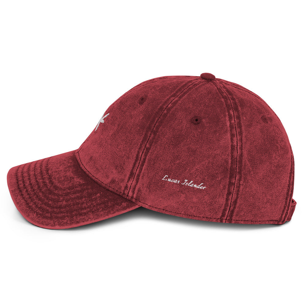Elevate Your Look with Island Vibe: Embroidered Cotton Twill Cap