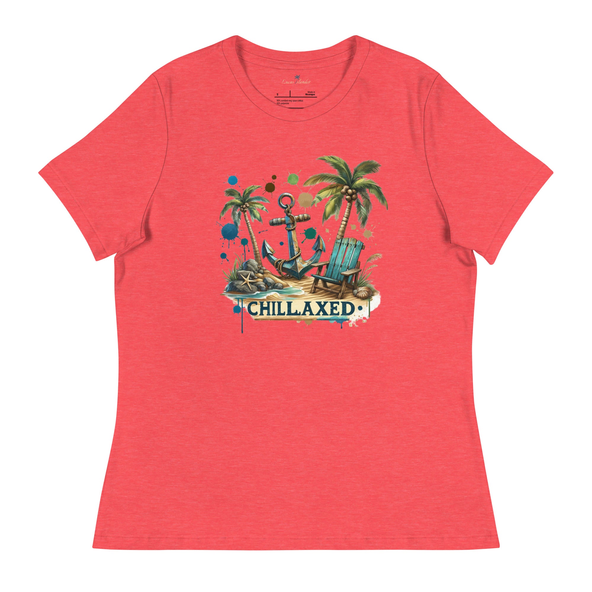Embrace the Island Life in Style Chillaxed Women's T-Shirt