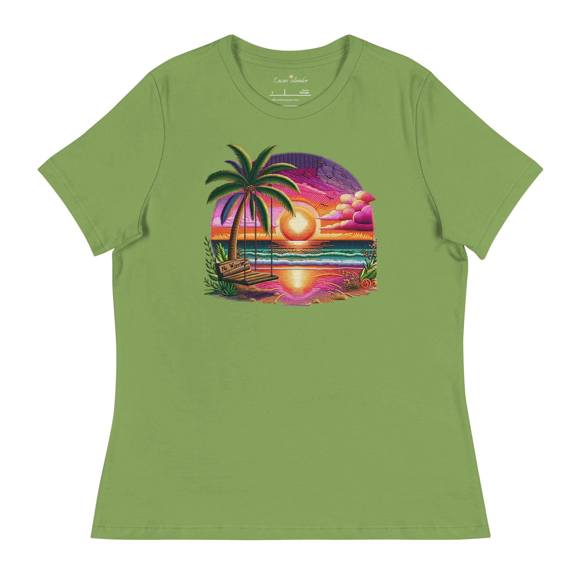 Experience Island Comfort: No Worries Island Life T-Shirt | Luxurious Cotton