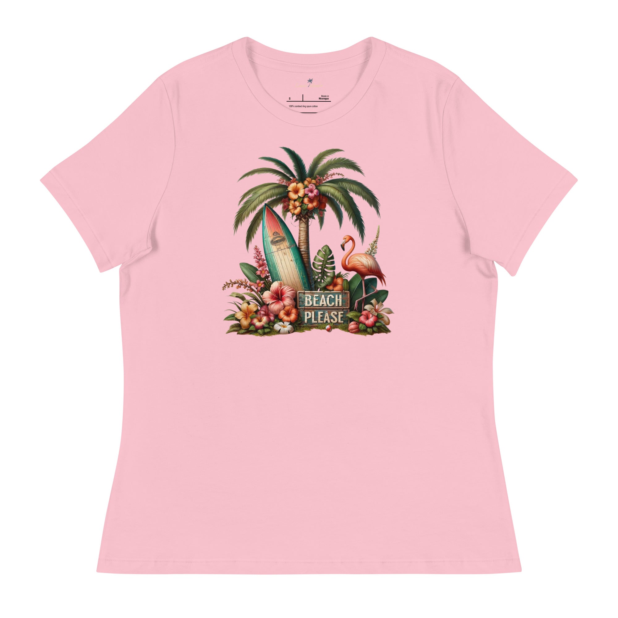 Experience Ultimate Comfort with Our Beach Please Women's T-Shirt