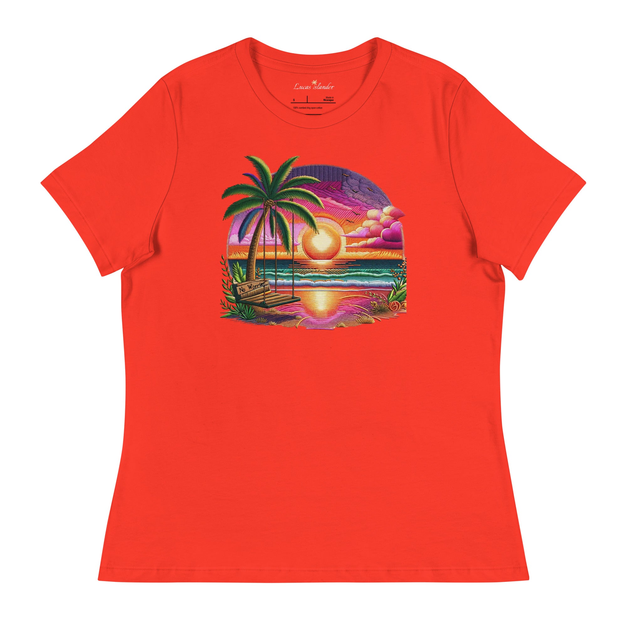 Experience Island Comfort: No Worries Island Life T-Shirt | Luxurious Cotton